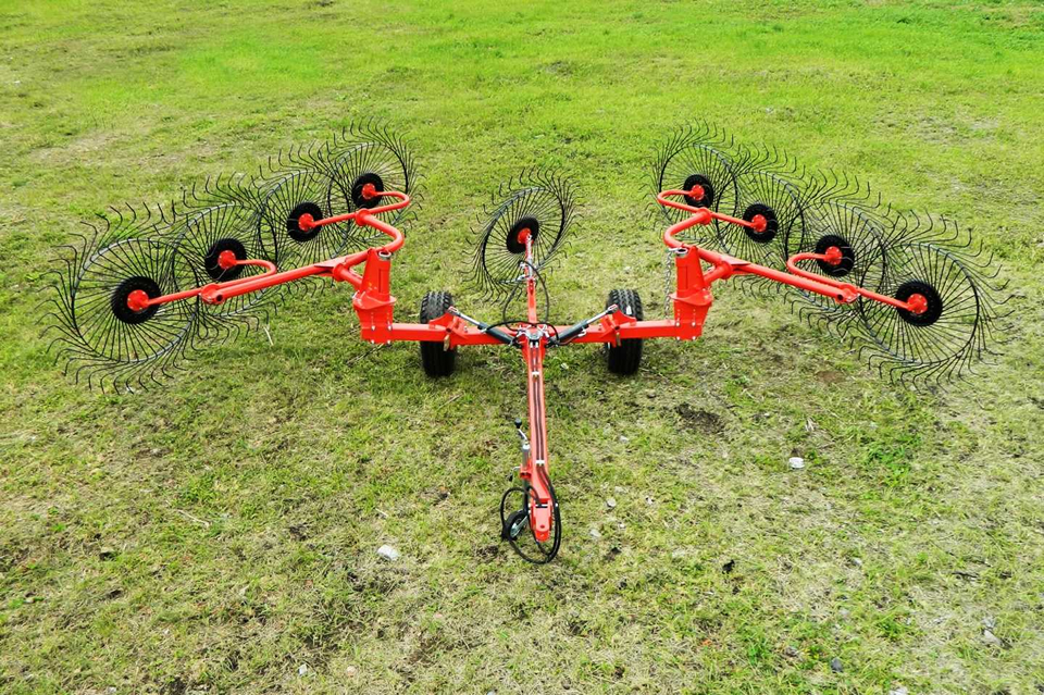 9 Wheel Carted Hay Rake || Matterhorn