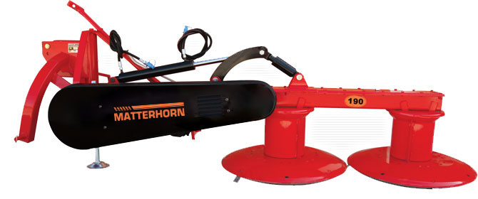 MTRM-195H Rotary Hydraulic Drum Mower || Matterhorn