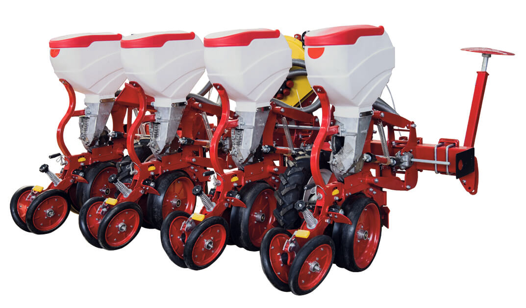 PNEUMATIC  PRECESION  SEEDING  MACHINE ( DISC  TYPE )  WITH  SHAFT  AND  CHAIN || Matterhorn