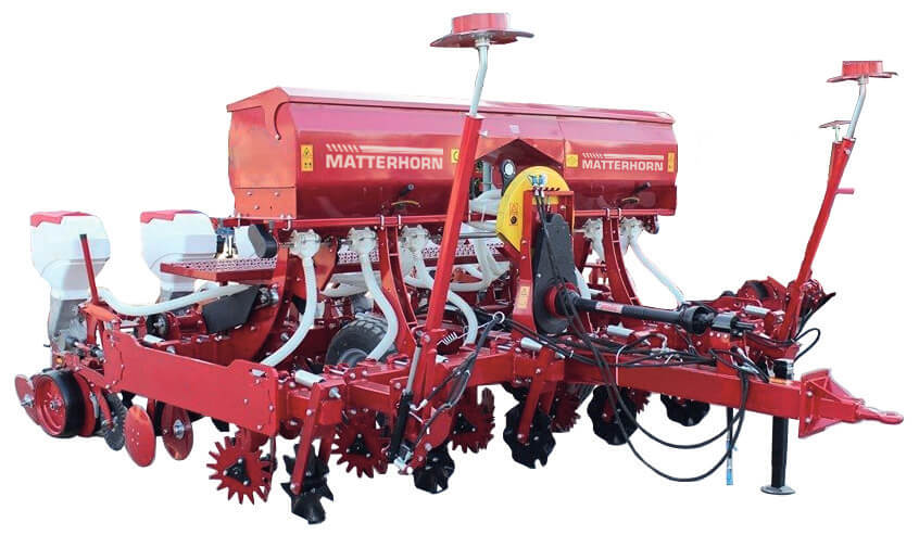 STUBBLE  PNEUMATIC  SEEDING  MACHINE (NOTILL ) || Matterhorn